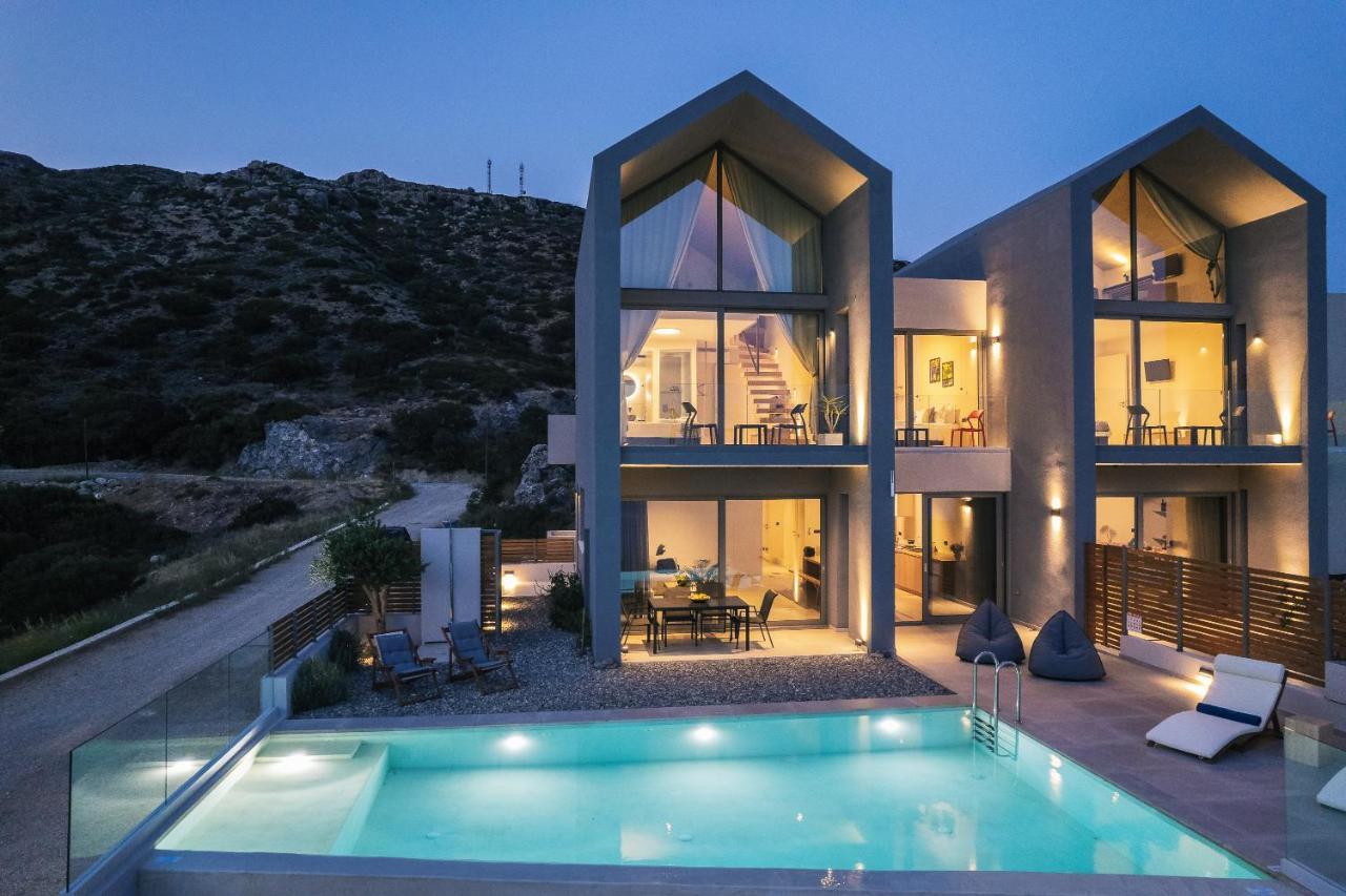 Krystallon Villas パレオコラ エクステリア 写真