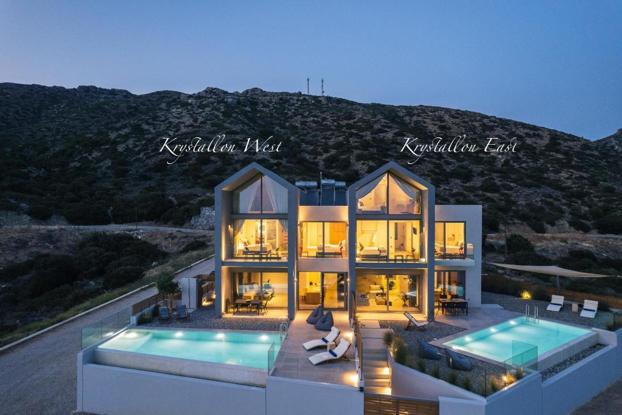 Krystallon Villas パレオコラ エクステリア 写真